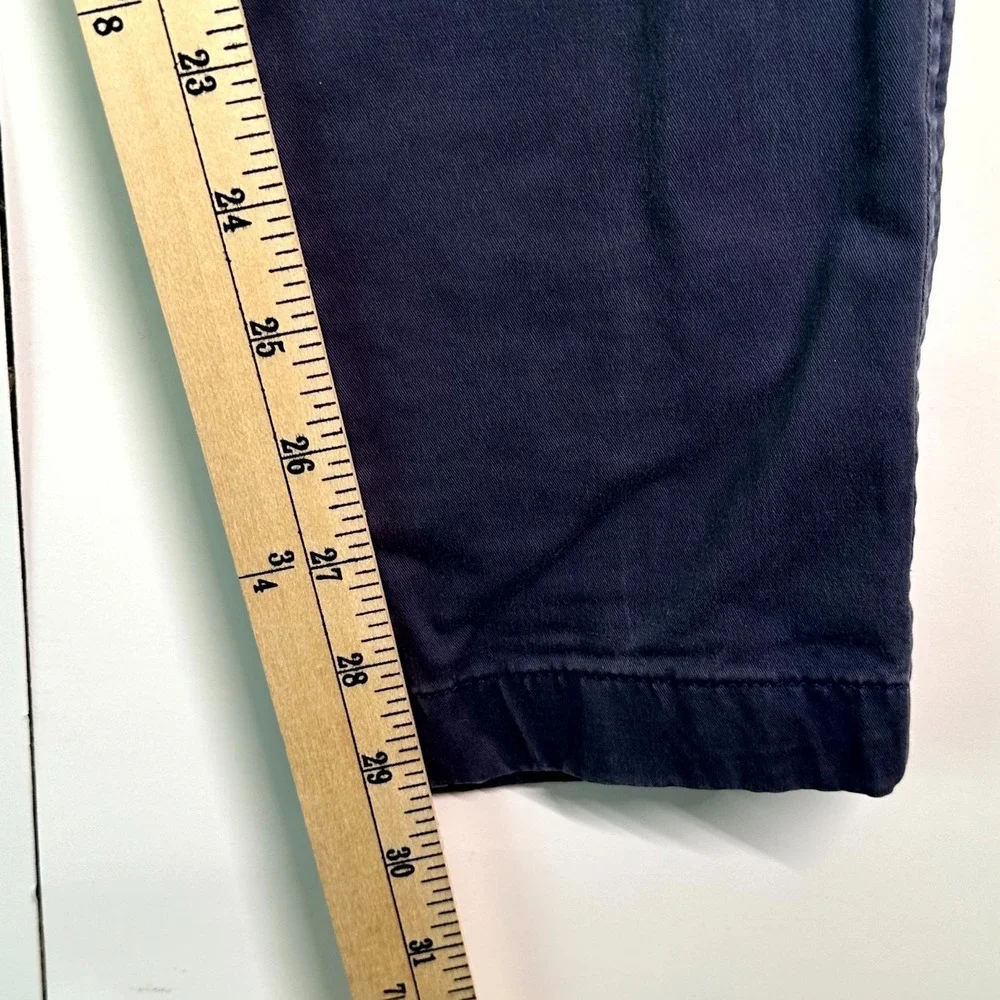 Abercrombie & Fitch Chino Pants Mens 29x30 Navy Stretch Super Skinny Leg Classic
